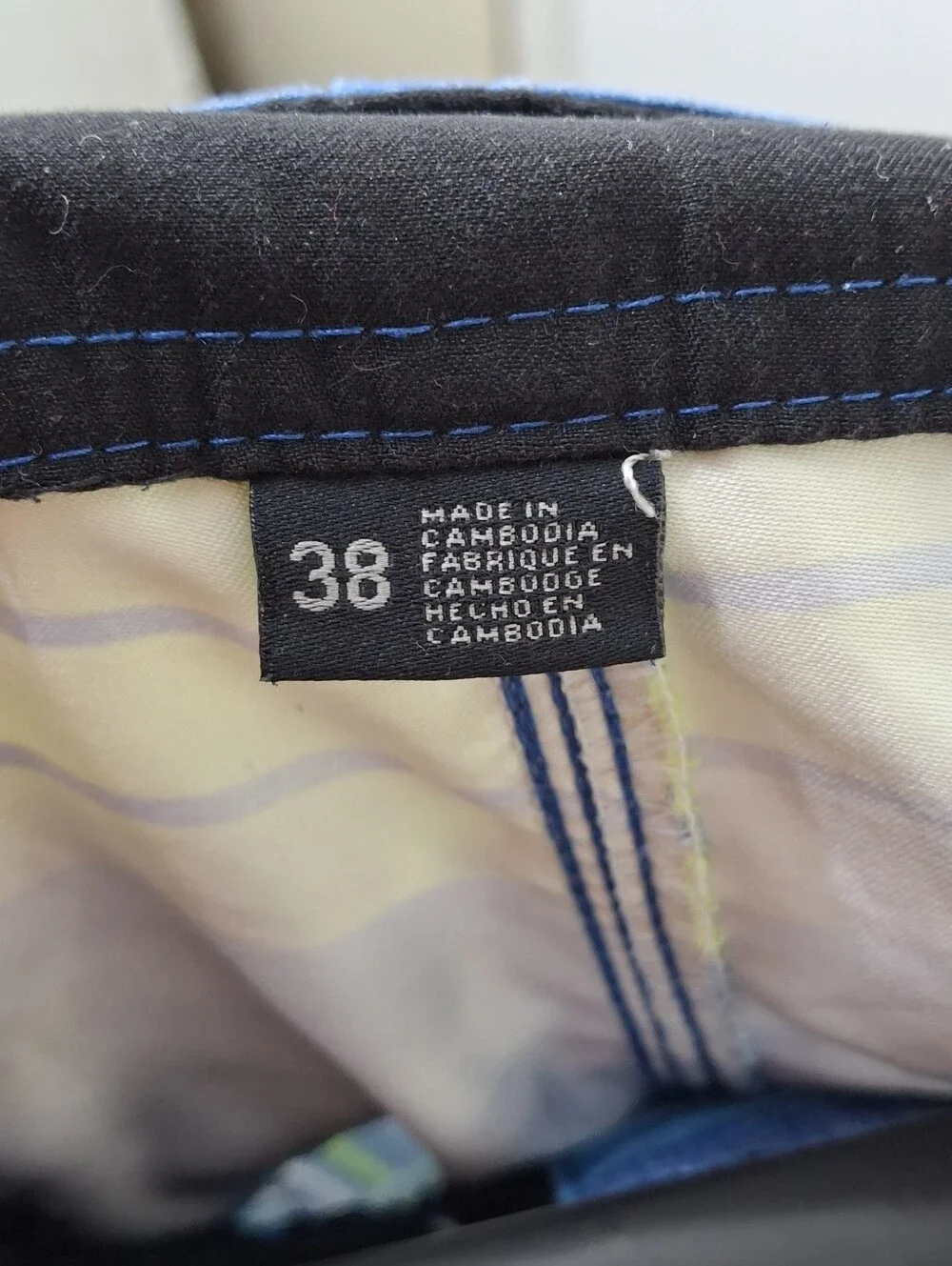 Mens Beachwear Surf Skate Swim Trunks  Size 38.